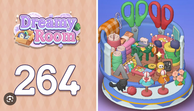 Dreamy Room Level 264 Walkthrough | Dreamy Room Level Solutions & Guides
